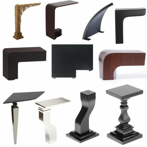 Various Armrests and Legs Decorative Living Room Furniture for a Sophisticated Look