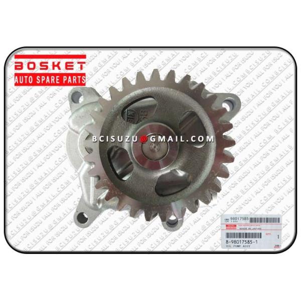 Las piezas del motor de aluminio de Isuzu de la bomba de aceite Npr75 4hk1 898075851 8-98017585-1, OEM Isuzu parte