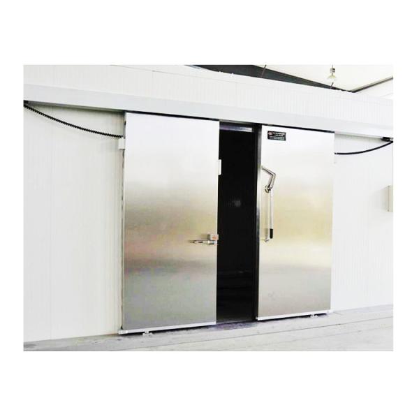 0.029W Thermal Insulated Cold Room Sliding Door Sandwich Panel Galvanized Steel 5000mm