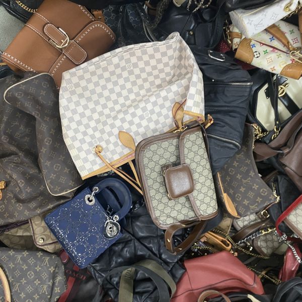 Fashion Casual Women Used Brand Bags Stylish Second Hand Designer Bags In Bales