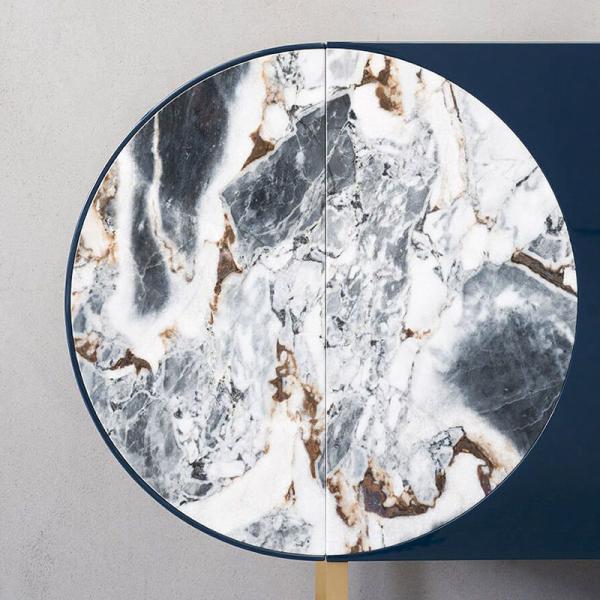 Custom Luxury Luxurious Design Bathroom Stainless Steel Cabinet Italian