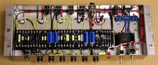 Custom Grand Style JCM800 Hand Wired All Tube Guitar Amplifier Head in Black Tolex with Ruby Tubes 50W