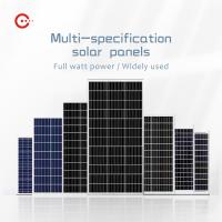 Todo o painel solar 6v 540w do silicone Monocrystalline preto dos painéis solares de BIPV