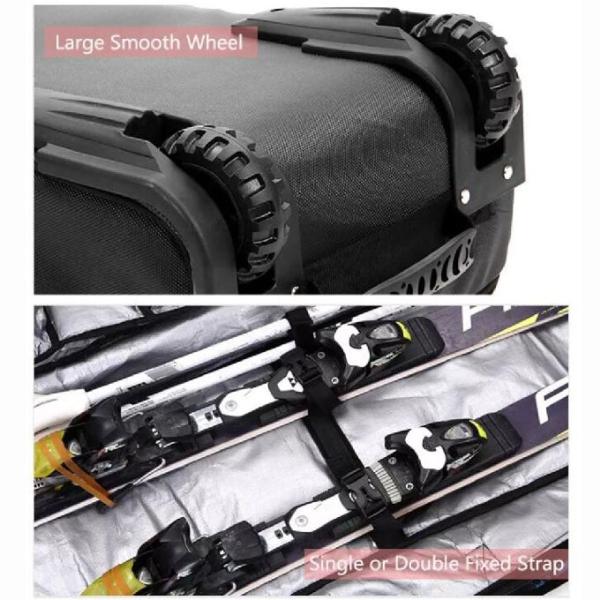 Катят отсек сумки 3 багажа сноуборда независимый для ботинок лыжи