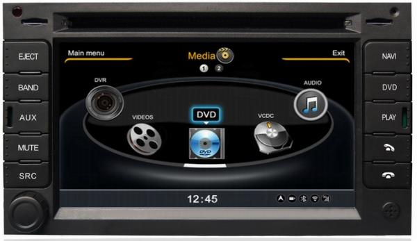 Ouchuangbo autoradio dvd stereo multimedia system for S100 platform Volkswagen Sharan 2004-2009