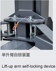 High Lift Two Post Car Lift with 4ton Capacity 75in Lift Height and 2.2kw Motor Power for Garage and Workshop