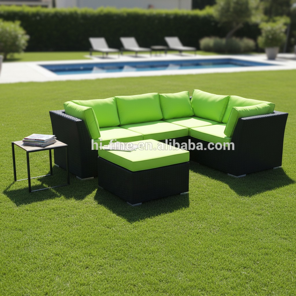 Hot Sales Aluminiummany Colors Garden Rattan Outdoor Furniture