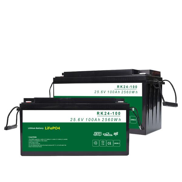 Batterie au lithium ultra-léger à haut rendement 12V 300AH avec 6000 cycles de charge pour les applications de véhicules