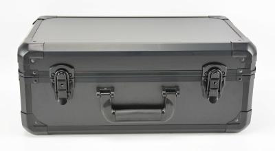 18 Inch X 12 Inch X 6 Inch Protable Black Aluminum Tool Carrying Case