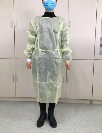 Мантии изоляции одежды связи уровня 2 AAMI рассмотрение задней защитной Breathable