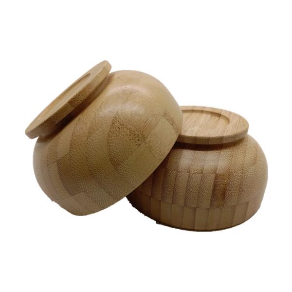 Fruits Salad Serving Bamboo Wood Salad Bowls Natural Organic