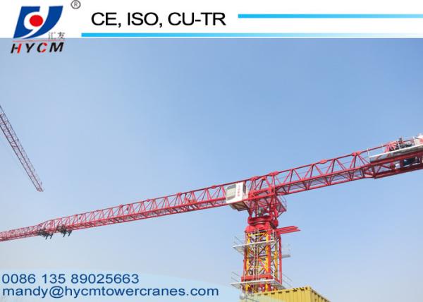 Supply QTZ250(PT7030) 16tons Flat Top Topless Tower Crane without Cathead in Dubai and Iran