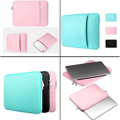Casual Neoprene Laptop Sleeve Bag Rusable Zipper Closure For Apple Ipad MacBook