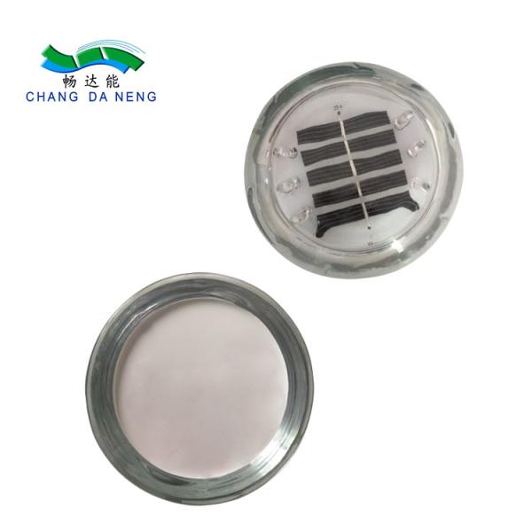 15T Round Soalr Road Stud  IP68 Tempered Glass Solar LED Garden Light