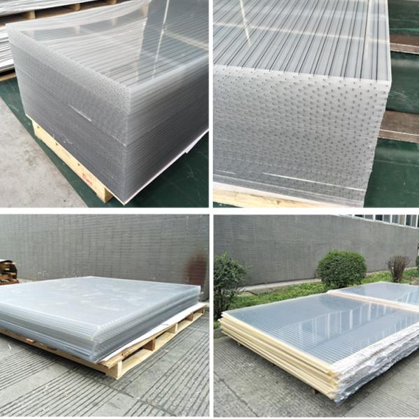 Прочность на изгиб 98% Прозрачная звукоизоляционная акриловая доска 8 мм 16 мм 20 мм