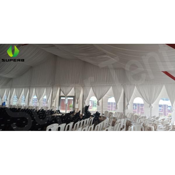1500 People 20x40m Church Revival Tents 1000 Sqm For Meetings Party 3m To 60m