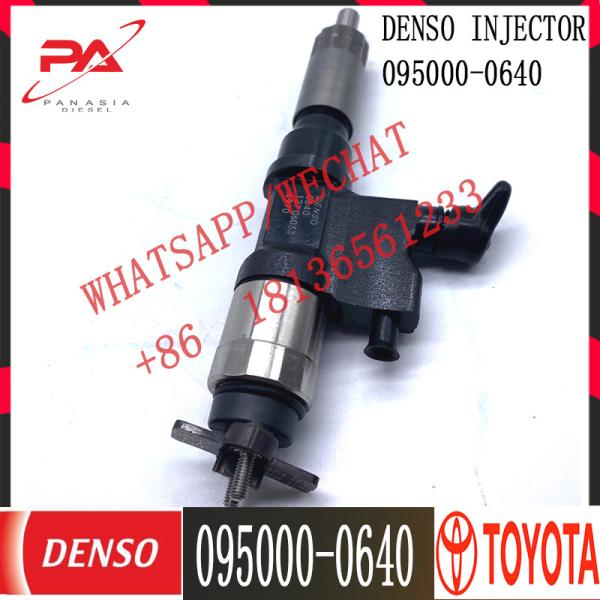 Conjunto do injetor de combustível diesel 095000-0640 095000-0641 23670-29025 23670-29026 para TOYOTA COROLLA 1SD-FTV