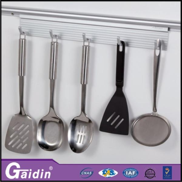 Wall mounted elegant kitchen cabinet stroge racks for spicy and utensil