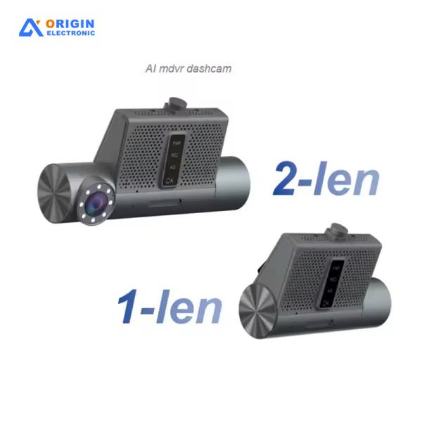Mini 3CH Car Camera Recorder With Built-in 4G & GPS Supports TTS Voice Broadcast & Emergency Snapshots