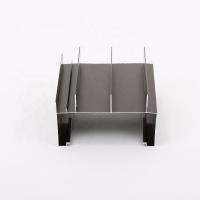 Protuberancias de aluminio de encargo anodizadas, ranura de aluminio sacada 6063 negros de T