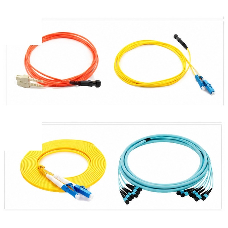Pre Terminated Breakout Fiber Optic Pigtail LC SC OS2 G652D SM Factory Pre Polished No Field Polish