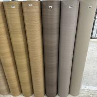 50m/roll Film auto-adhésif Roll pour la texture du bois Couleur solide Largeur 1,22m