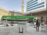 Spider Hydraulic Concrete Placing Boom The Professional Solution for Concrete Work HG21