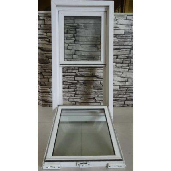 Soundproof Tempered Glass Vertical Sliding Aluminum Single Double Hung Window Thermal Break