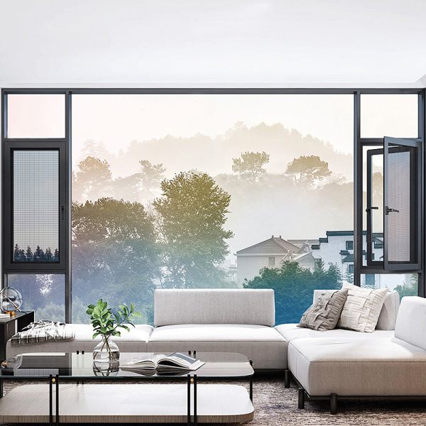 Custom Inward Casement Windows Hurricane Impact Proof Insulating Tempered Glass