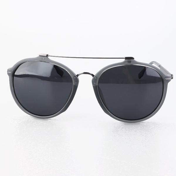 Sun Rays Blocking Double Bridges Metal Polarized Sunglasses