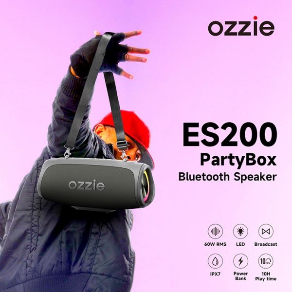 IPX7 Waterproof Bluetooth Speaker with High Quality Audio for Outdoor Use