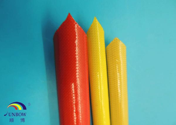 high temperature resistant PU Fiberglass Braided Sleeves for F Class Motors