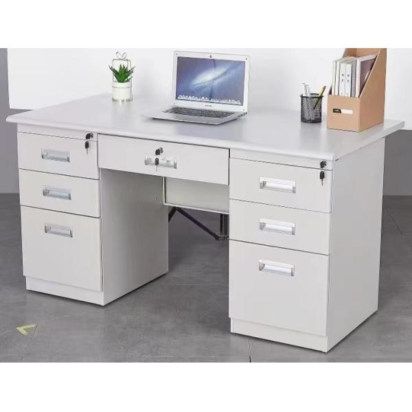 customizable Adjustable Feet Metal Office Table Desk Staff Office Table