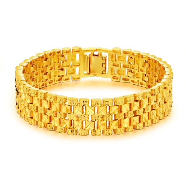 Luxury Gold Plated Men Bracelet