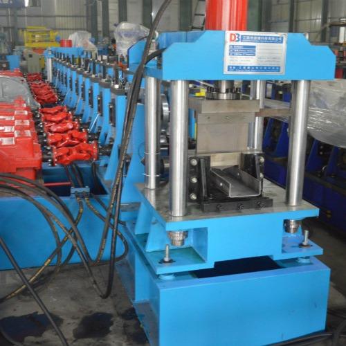 U C Post 2.5mm Guardrail Forming Machine No Need Changing Cutter For Different Size