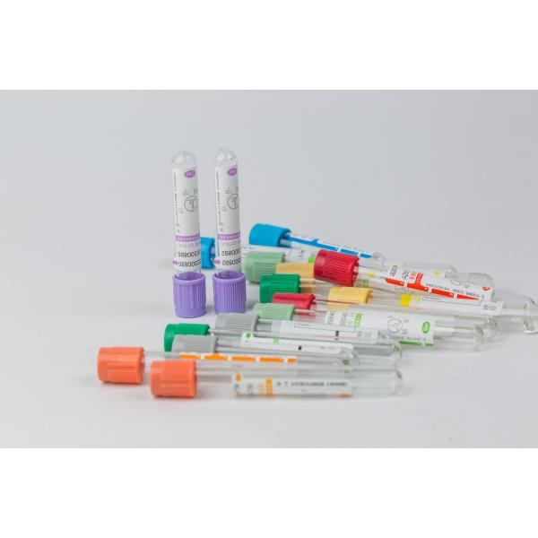 OEM 100pcs/Rack Blood Test Bottle Addictive Clot Activator/Sodium Citrate/Heparin/Fluoride