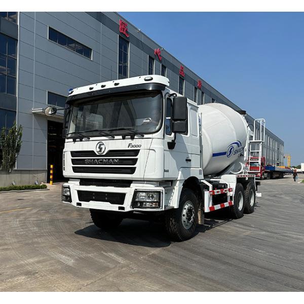 Camion à béton Shacman 6X4 8X4 Industrie de la construction 10 roues Camion à béton 12 Cbm