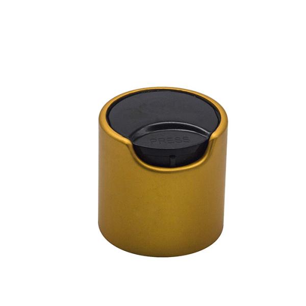 Bright Green 20/415 PP Flip Top Screw Swing Disc Caps