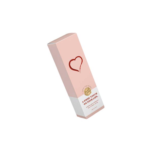 На заказ логотип перерабатывать роскошный макияж папка косметическая помада губный глянс трубка упаковка бумажная коробка