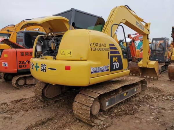 Road Machinery 7T PC70-8 Komatsu Crawler Excavator