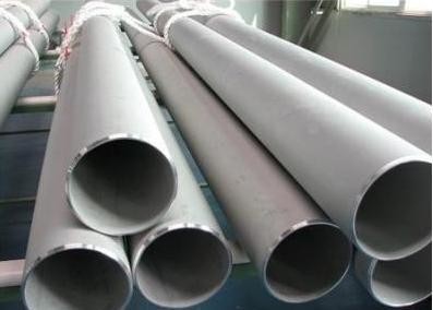 ASTM A312 Stainless Steel Welded Tubes / Pipes TP321H Chemical Fertilizer Applied