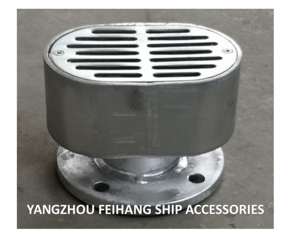 TBS150 Cb/T3885-2004 Oval Hot Dip Galvanized Deck Leakage Port / Marine Hot Dip Galvanized Oval Deck Leakage Port