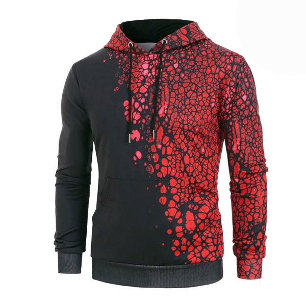 65 Cotton 35 Polyester Casual Pullover Sweater Hoodies Custom Made