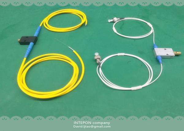 Fiber attenuator,1550nm, 62.5/125um fiber, 20.8x8.8x5mm, 1~60dB attenuation.