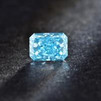 decorações fracas brilhantes de 1-1.99Carat Diamond Blue Lab Diamonds Jewelry