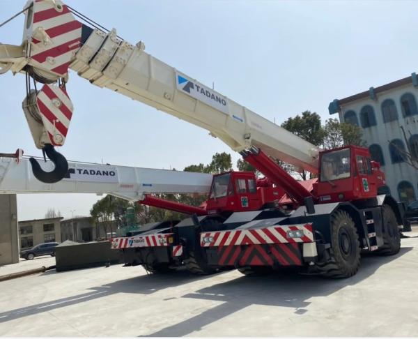 TADANO TR500EX Truck Mounted Used Crane 50t Capacity And 48m Height