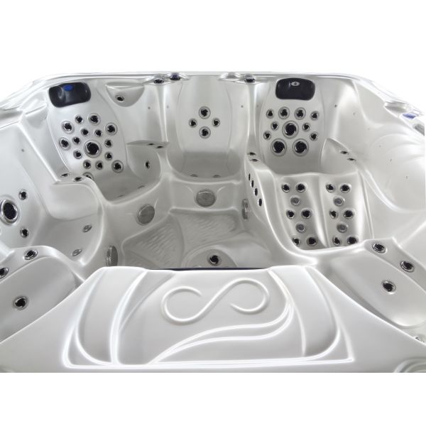 7803 High Jet Count Luxury Outdoor Spa Tub 6 Person Acrylic Hydro Massage Hot Tub Balboa System