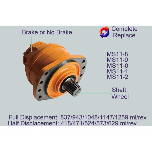 Мотор МС83 Поклайн гидравлический разделяет с поршенем вала привода/обложки/плунжера