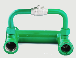 BH30-1011L ducha de emergencia de acero inoxidable lavado de ojos con recubrimiento epoxi