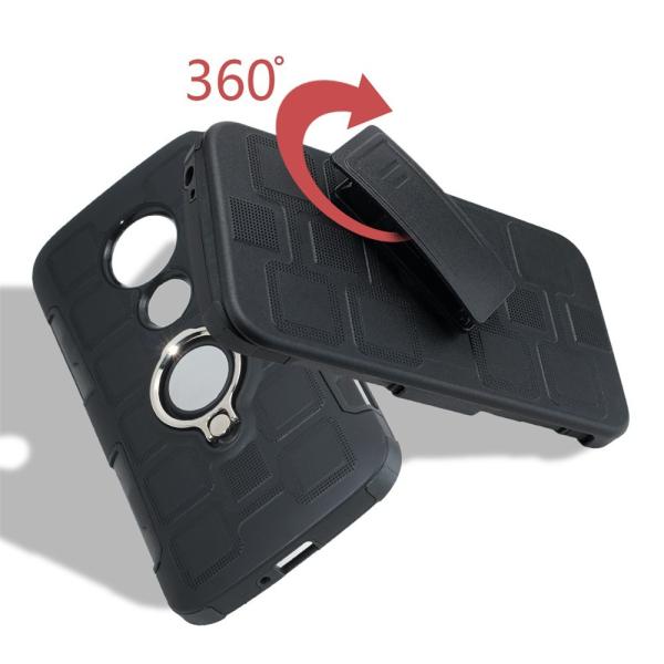 360 Rotating Belt Clip Phone Cover Heavy Duty High Protection For Samsung